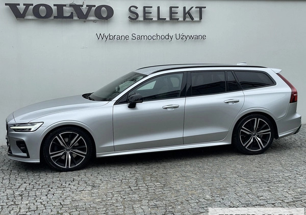 Volvo V60 cena 134900 przebieg: 120000, rok produkcji 2020 z Warszawa małe 631